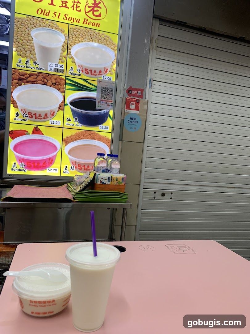 Soya Bean Drinks and Desserts