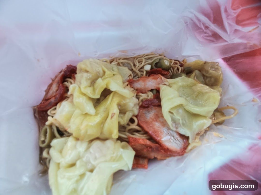 Noodles with Char Siu and Wontons