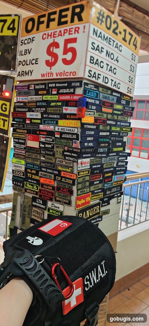 Nametags and Patches