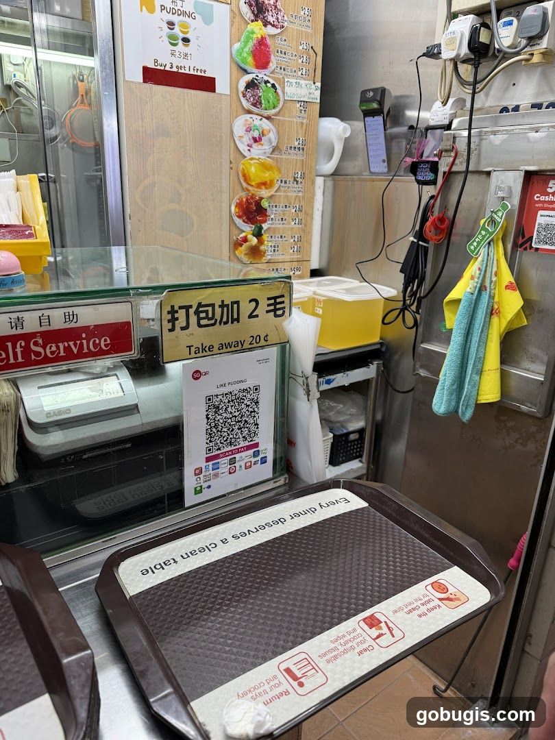 Dessert Stall Counter