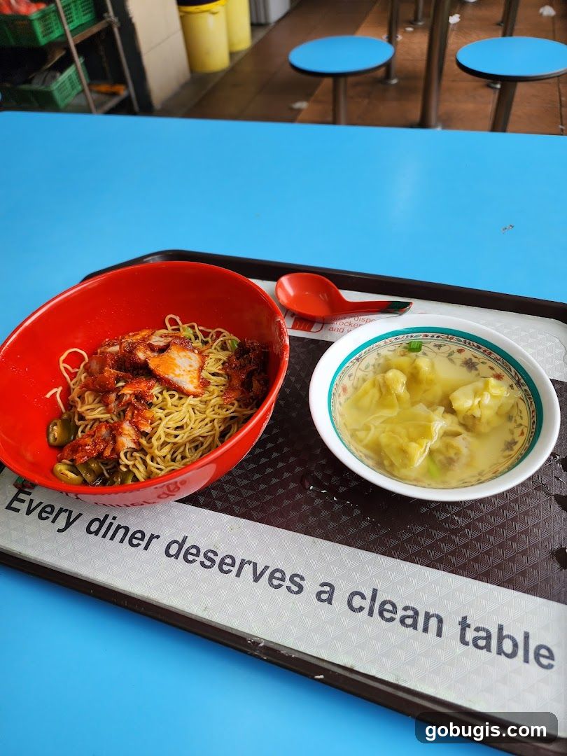 Noodles and Wontons