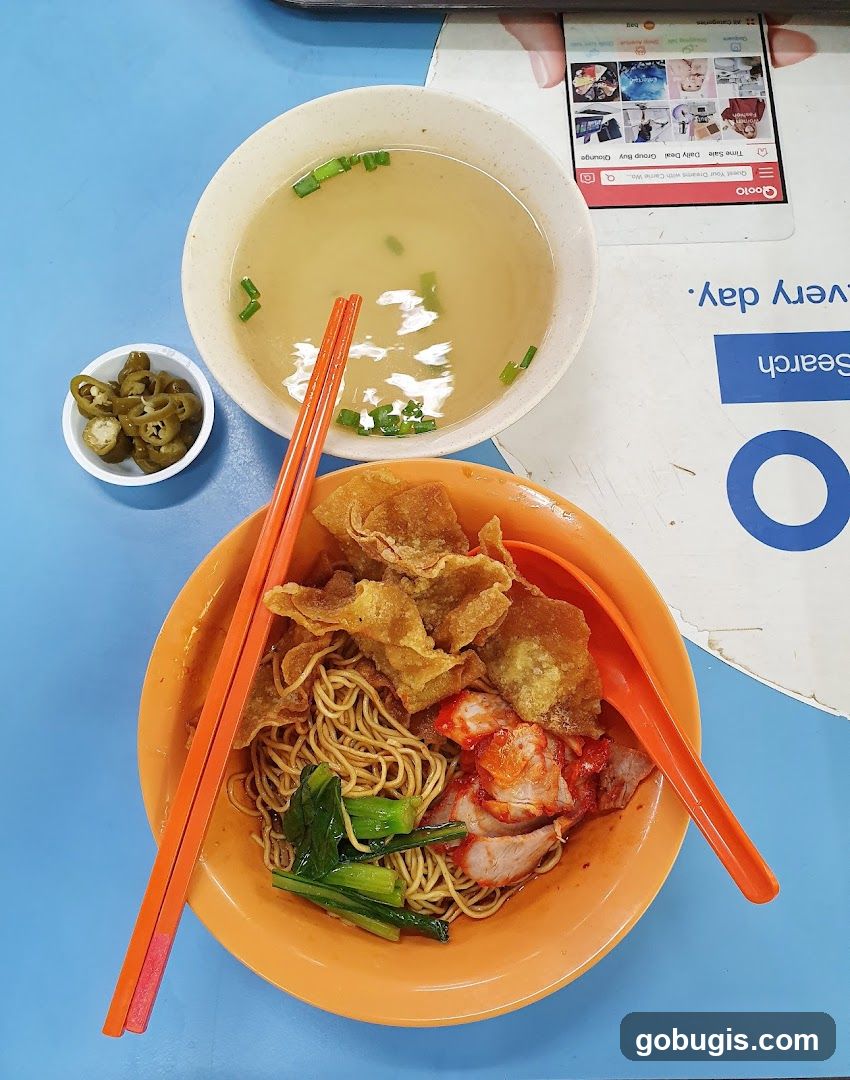 Noodles with Char Siu and Wontons