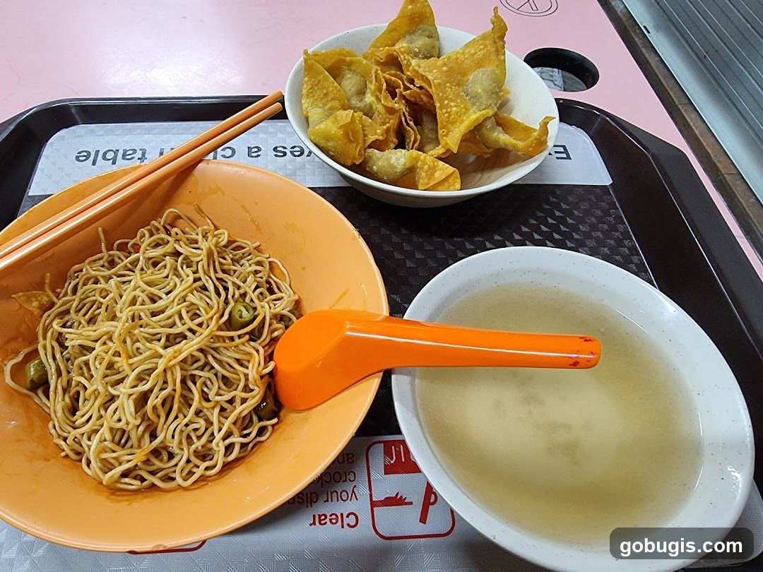 Noodles and Wontons