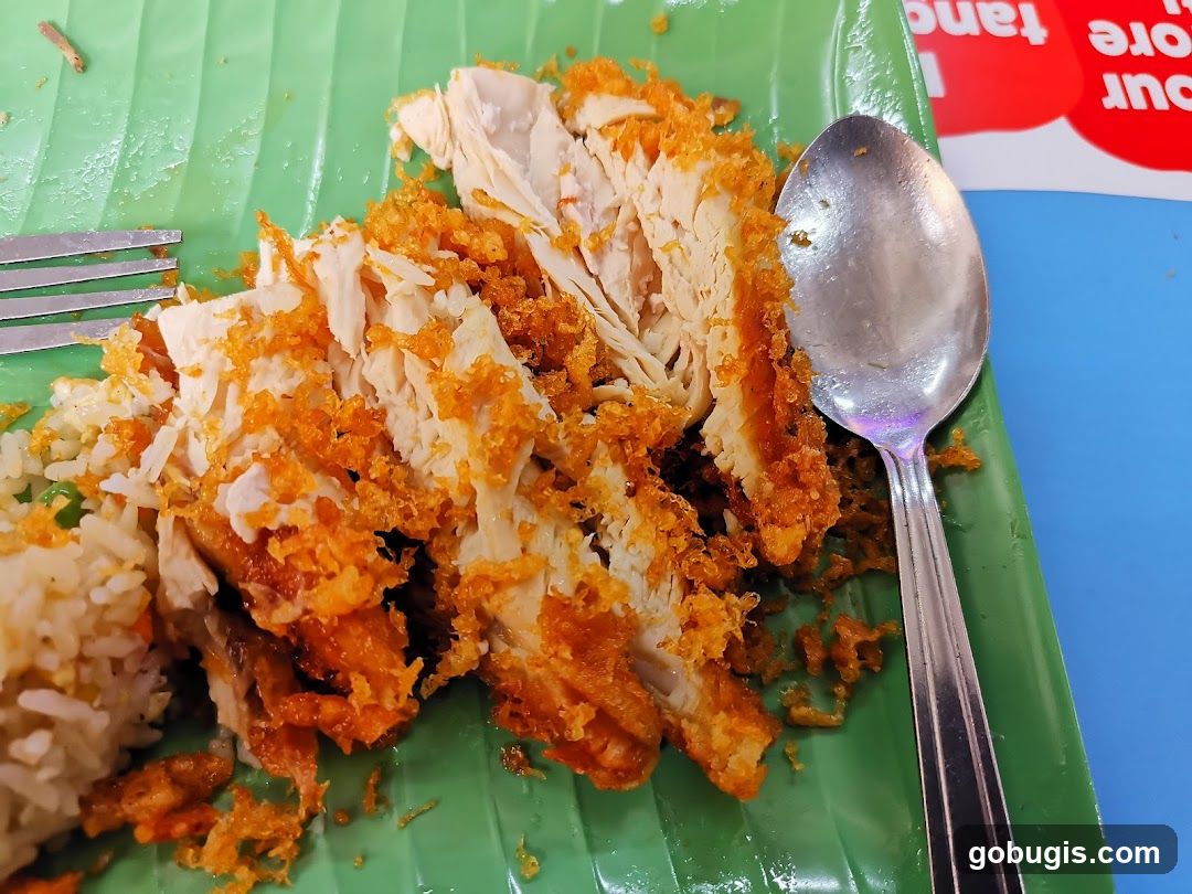 Fried Chicken and Rice