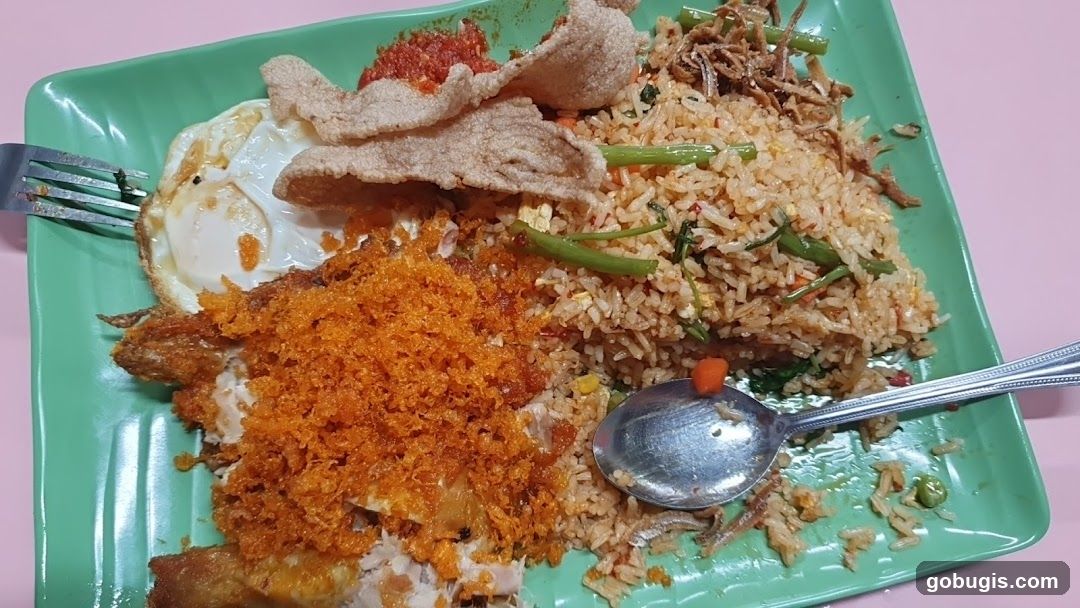 Fried Rice with Chicken and Egg