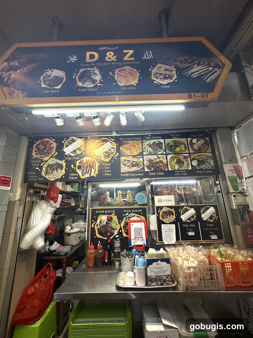 D&Z Satay & Chicken Wing Specialist Stall