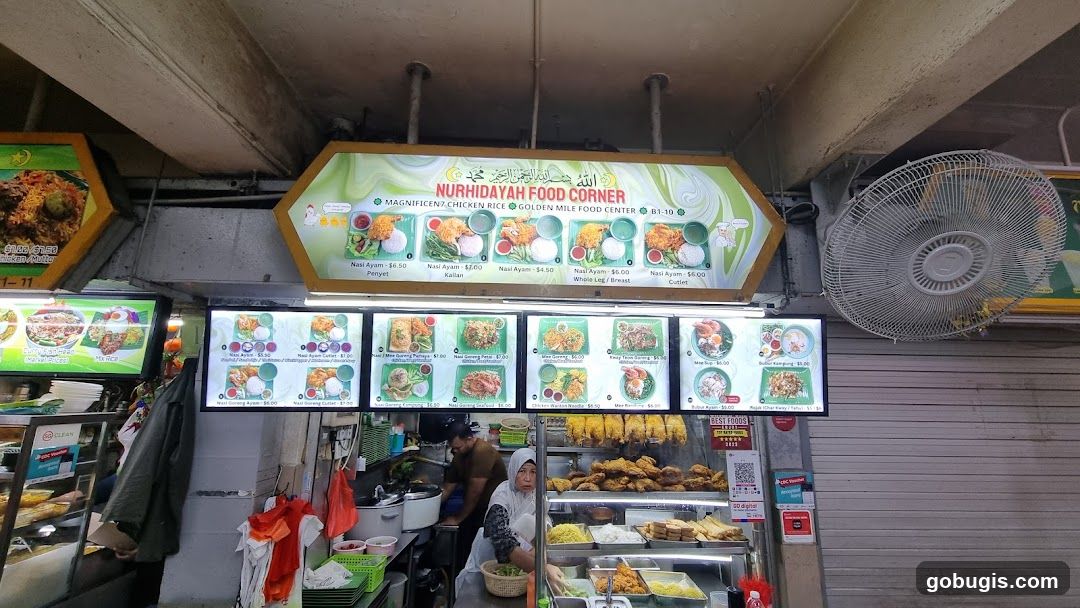 Nurhidayah Food Corner Menu