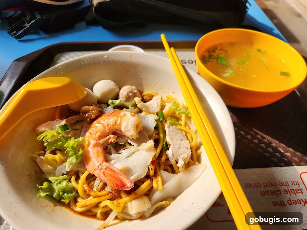 Noodle Dish with Soup
