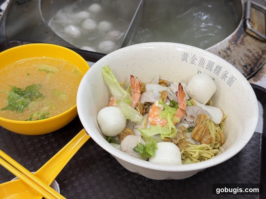 Noodle Dish with Soup