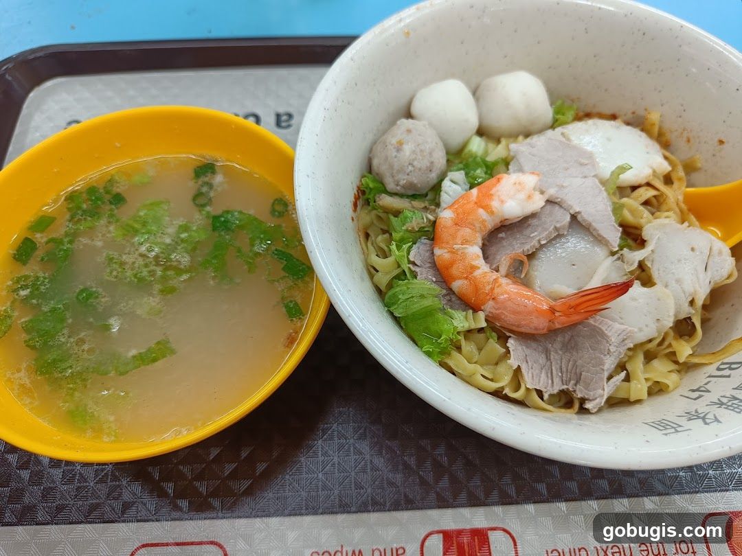 Noodles with Shrimp and Pork