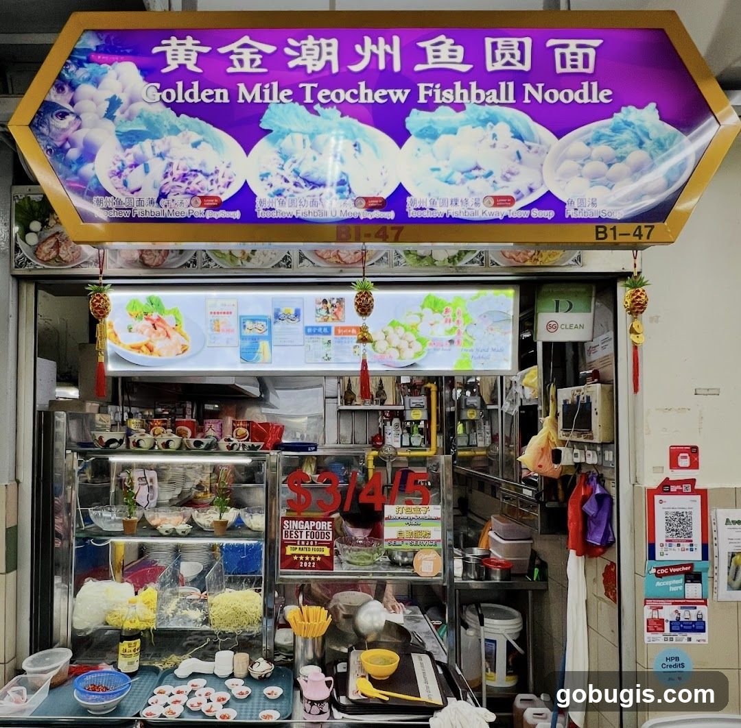 Golden Mile Teochew Fishball Noodle