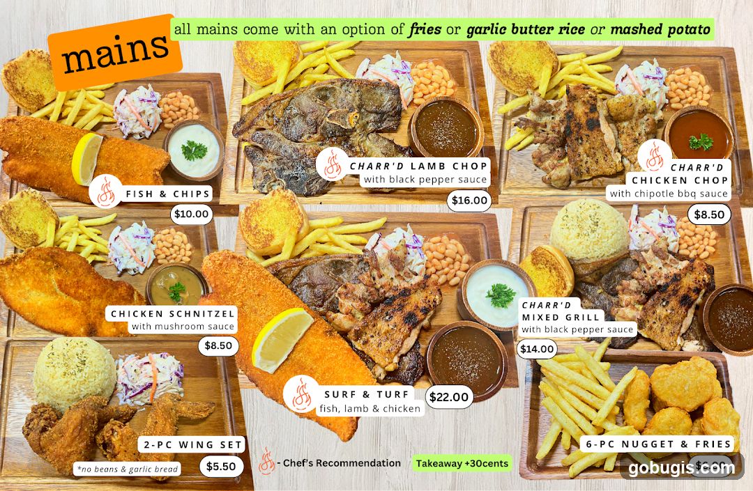 Mains Menu