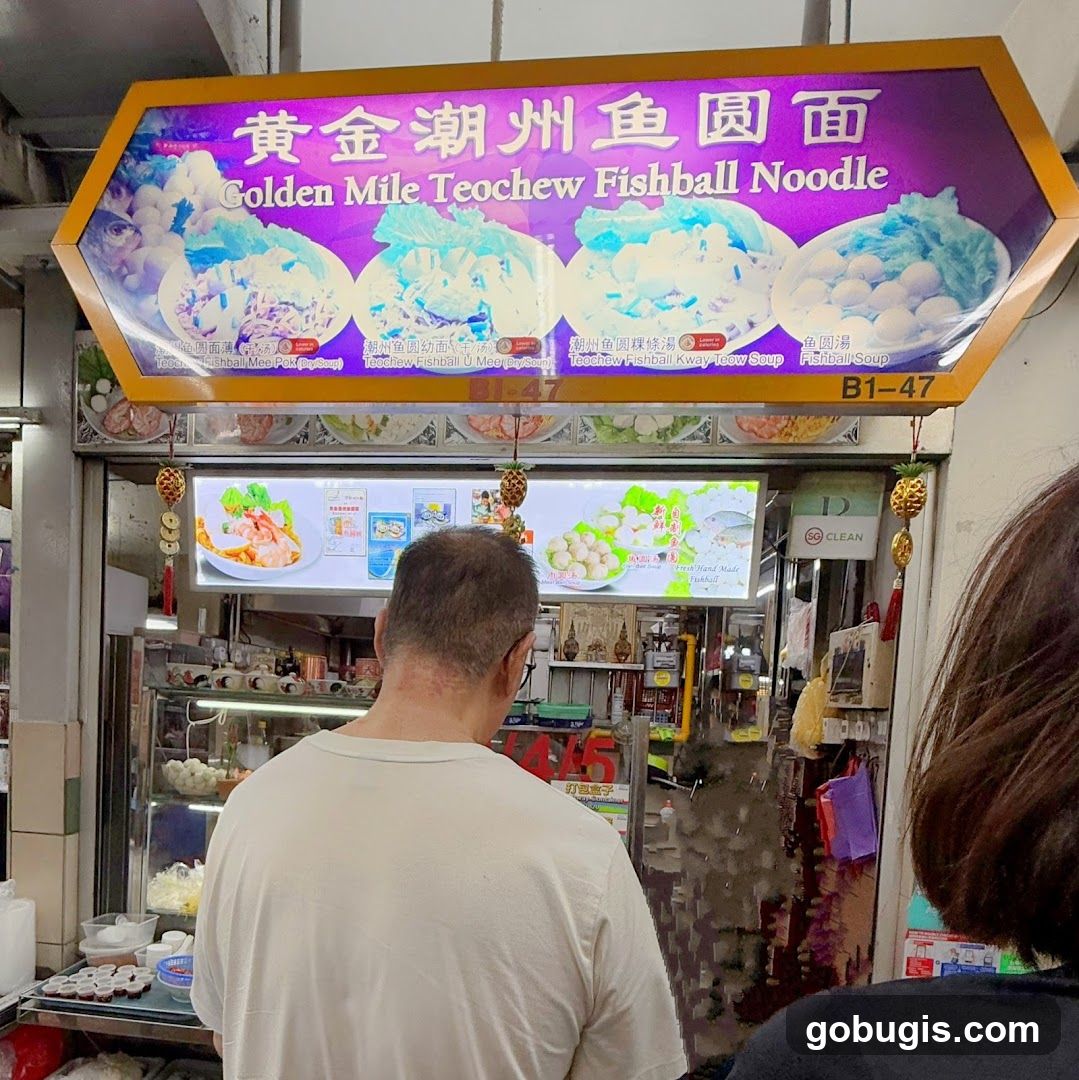 Golden Mile Teochew Fishball Noodle