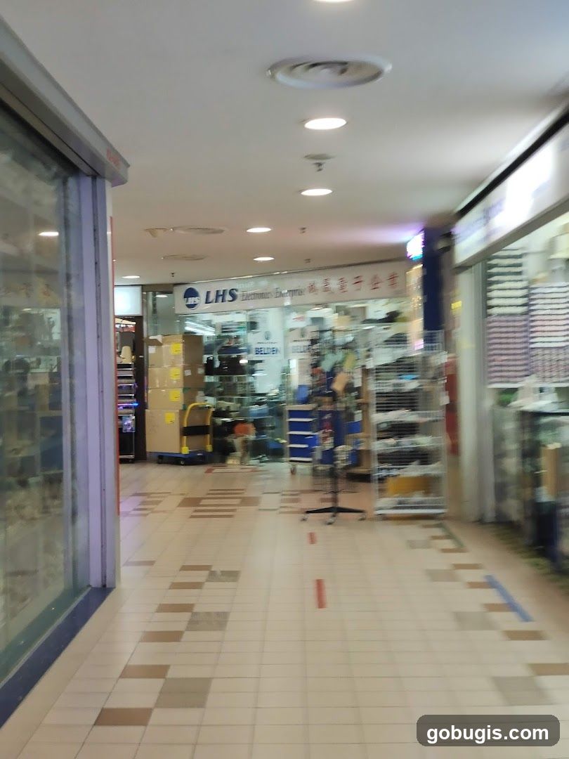 Electronics Store Interior