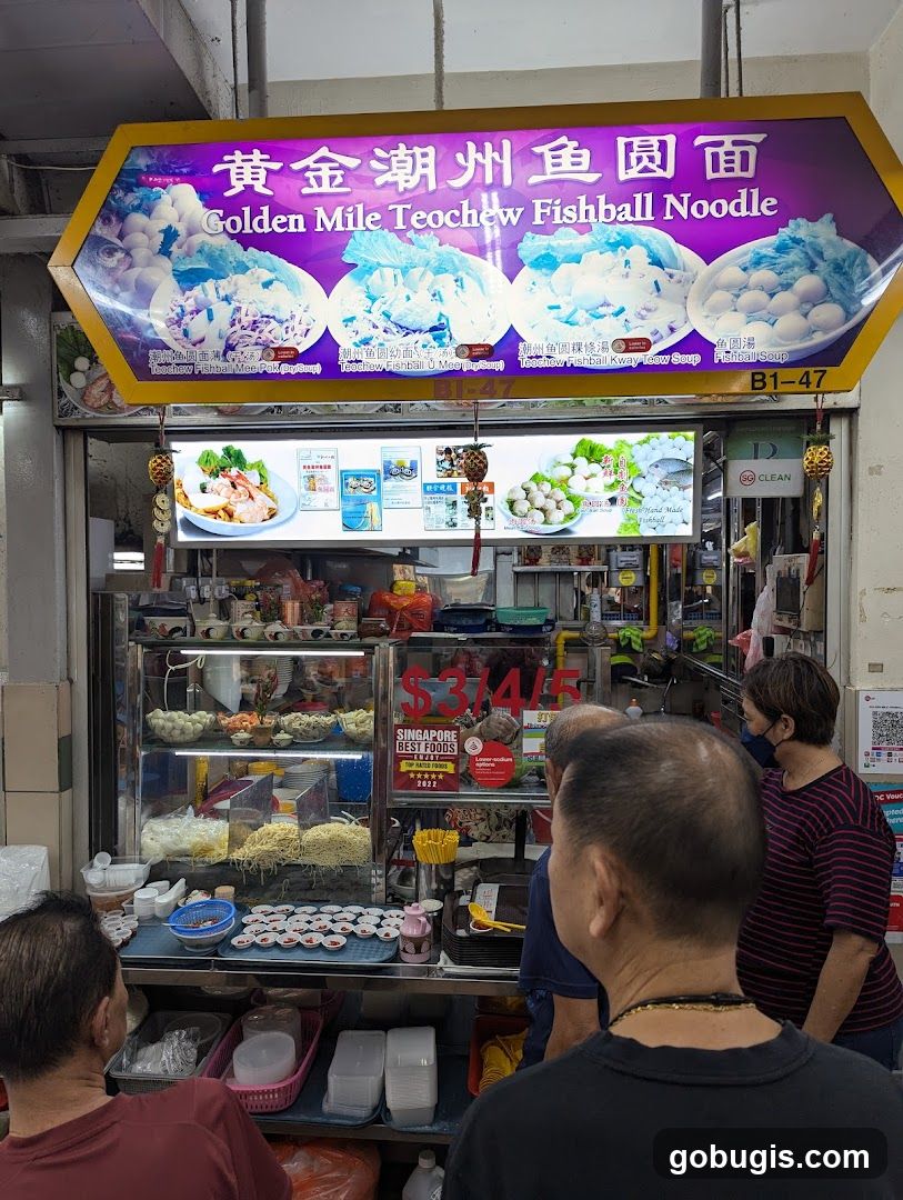 Golden Mile Teochew Fishball Noodle