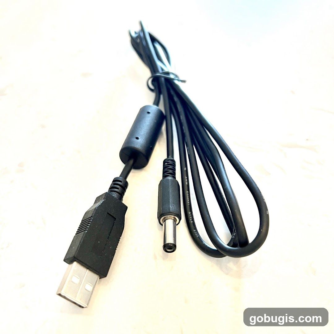 USB to DC Power Cable