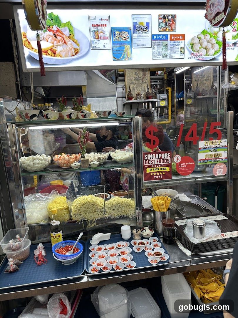 Food Stall Display