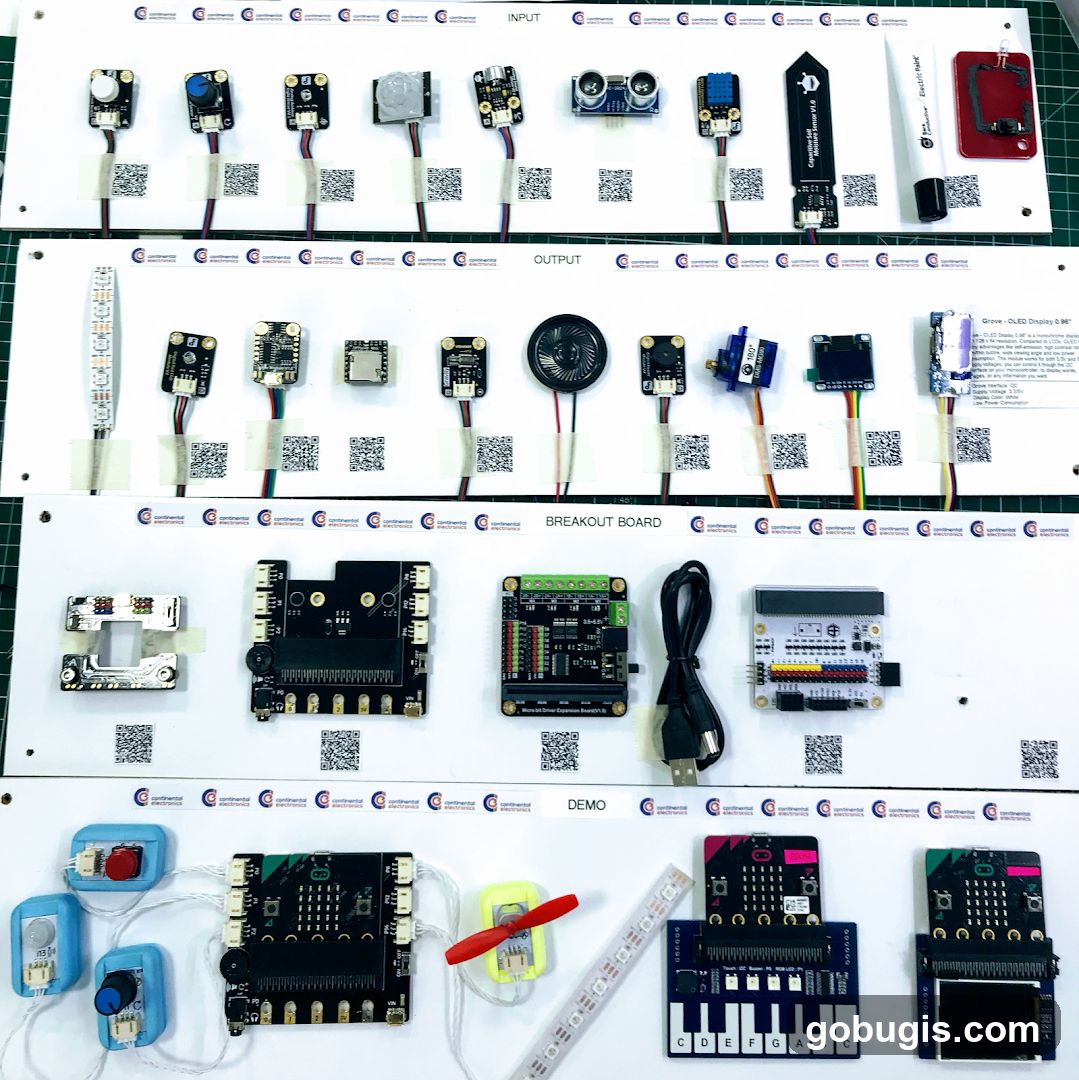 Electronic Components Display