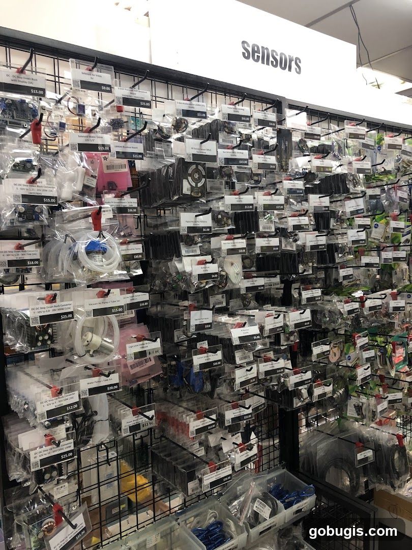Electronic Components Display