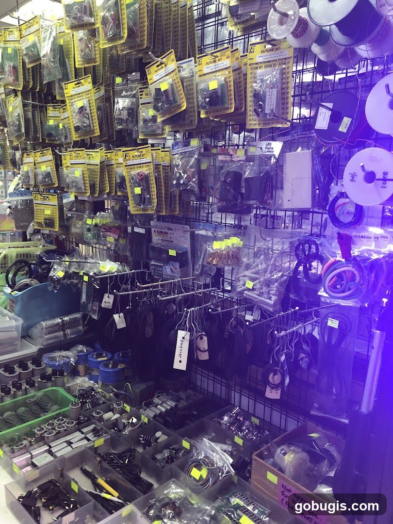 Electronic Components Display