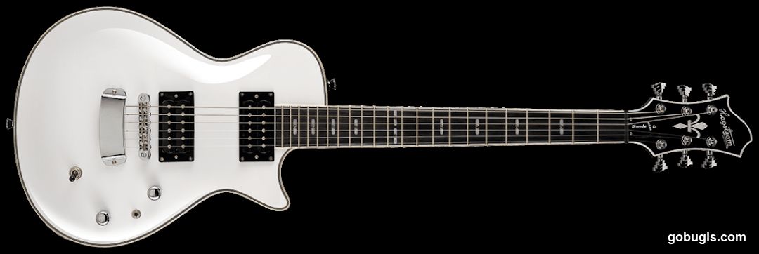 White Electric Guitar