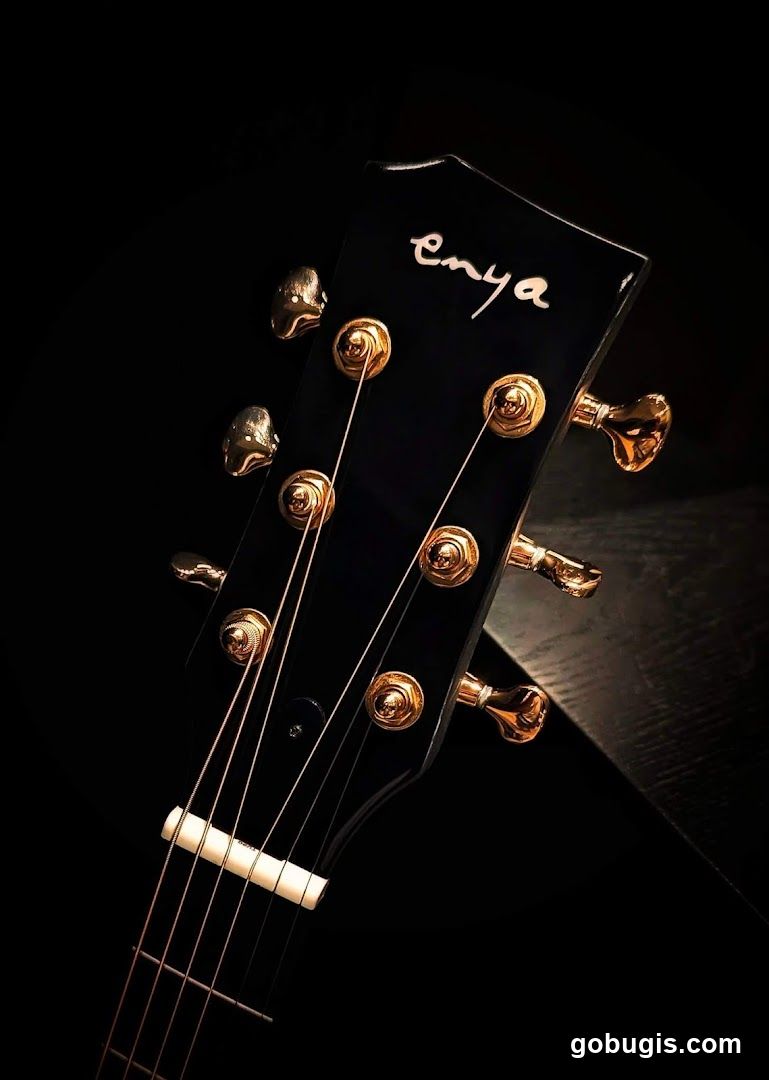 Enya Guitar Headstock