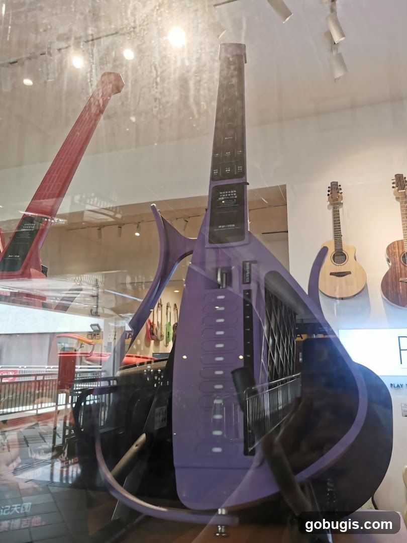 Musical Instruments Display