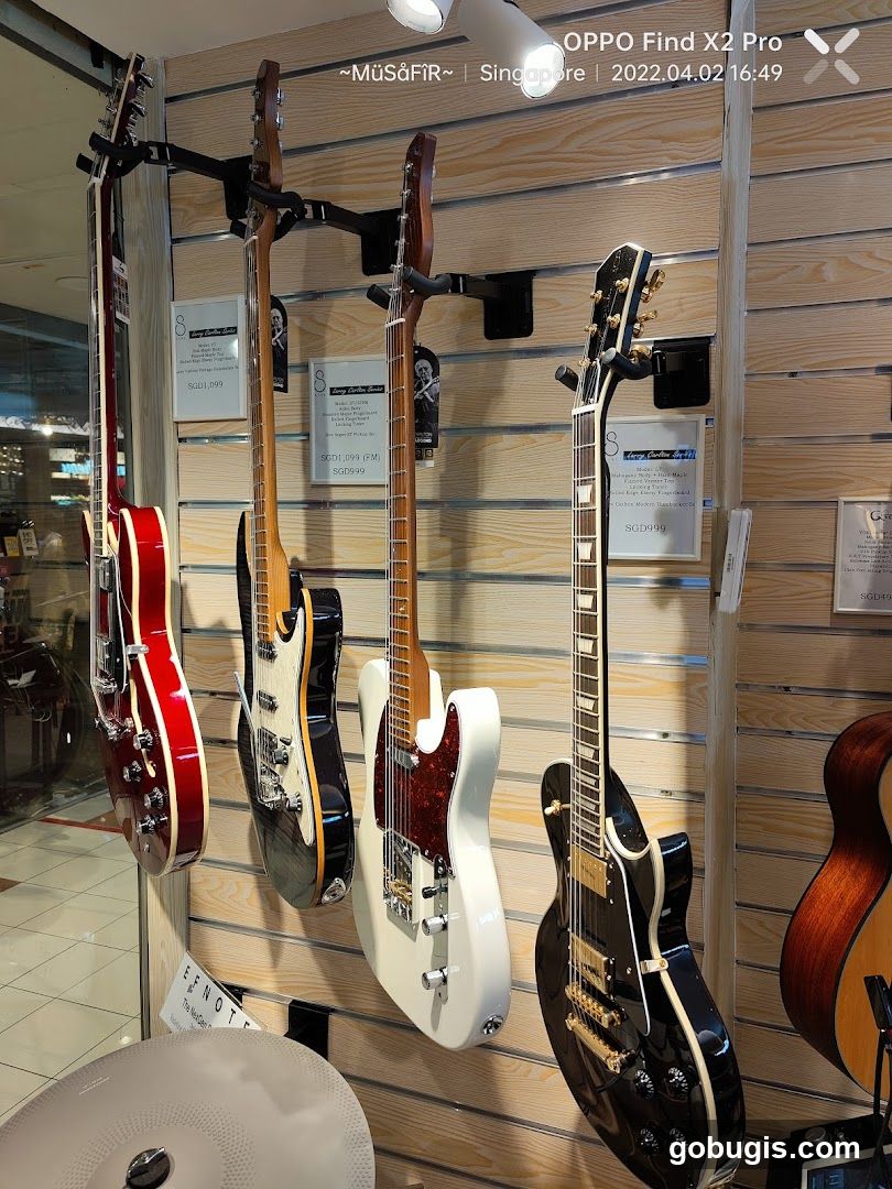 Guitars on Display