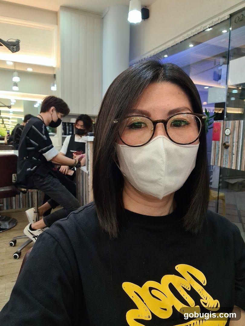 Woman in Hair Salon