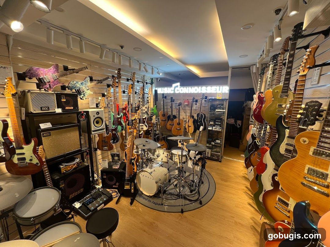 Music Store Interior