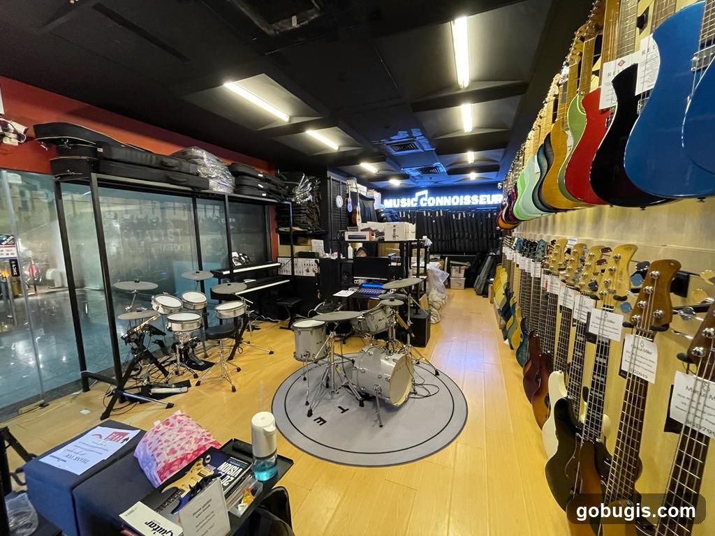 Music Store Interior