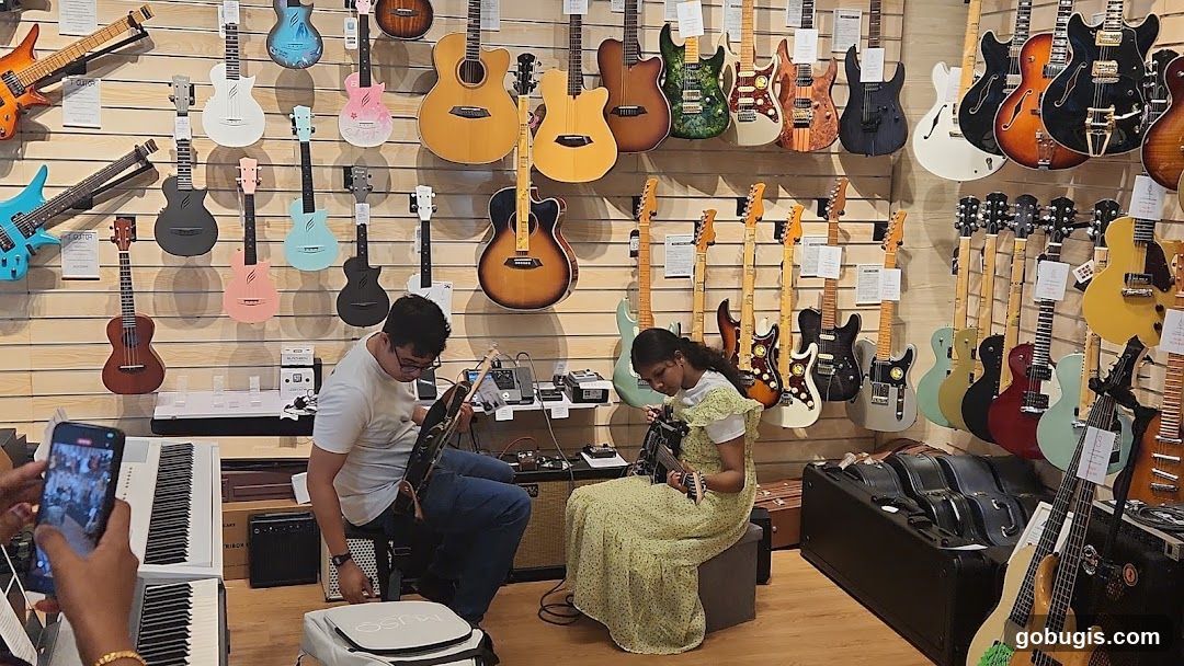 Guitar Store Display