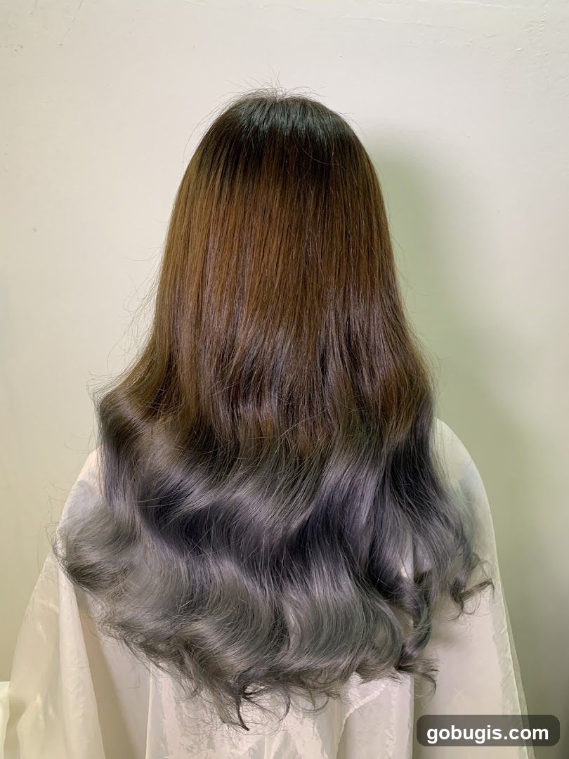 Ombre Hair Coloring
