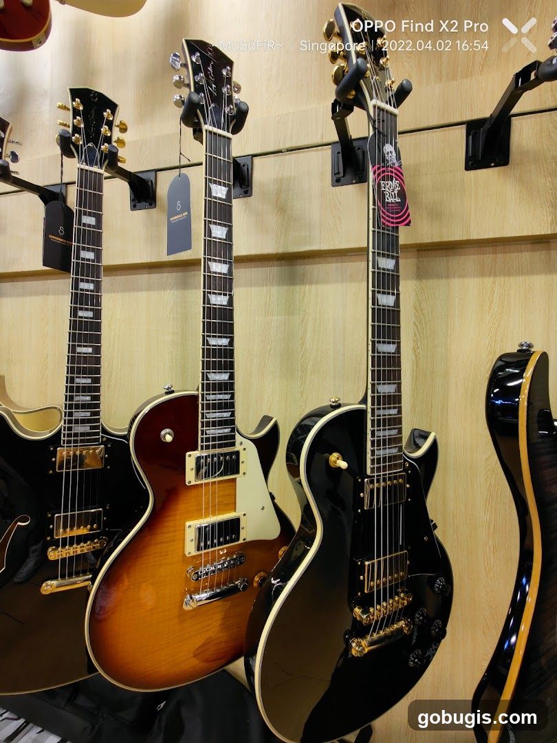 Guitars on Display