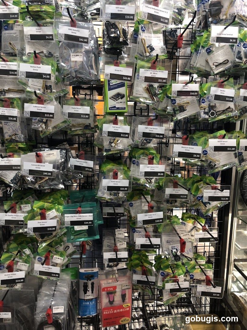 Electronic Components Display