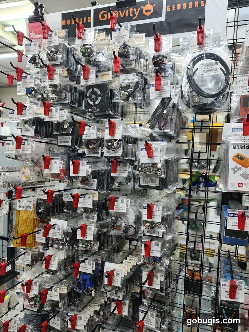 Electronic Components Display
