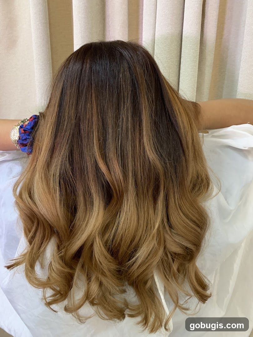 Wavy Ombre Hair