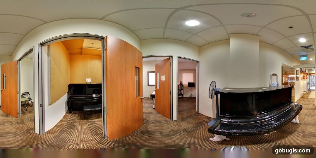 Piano practice rooms