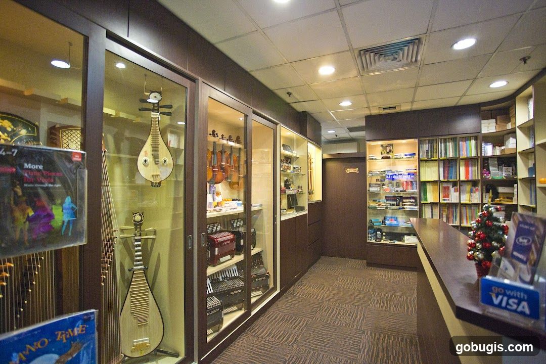 Musical Instrument Store Interior