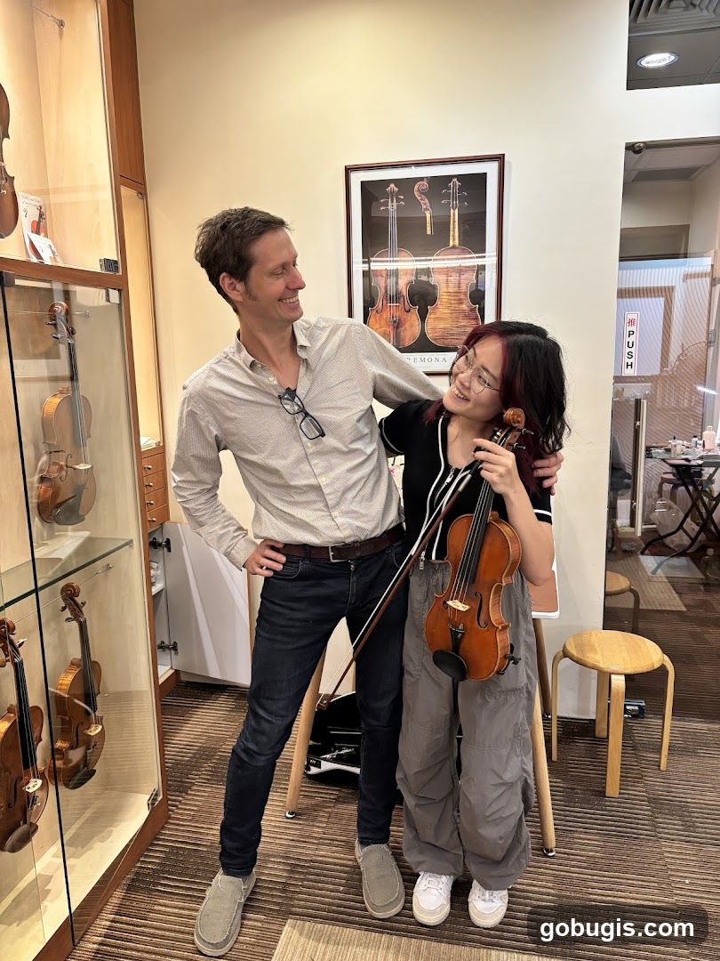 Violin Shop Interior
