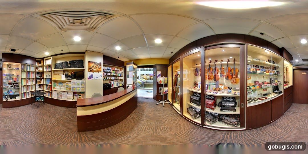Musical Instrument Store Interior