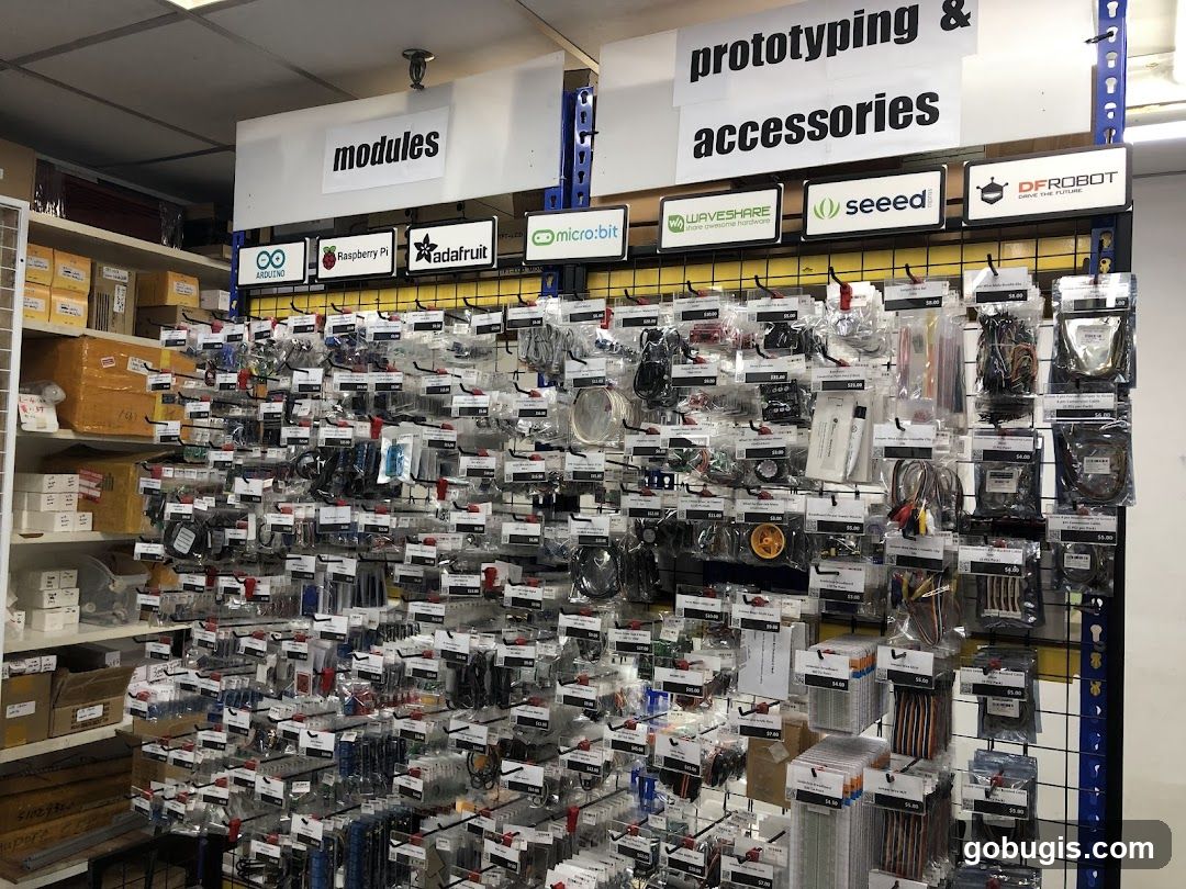 Electronic Components Display