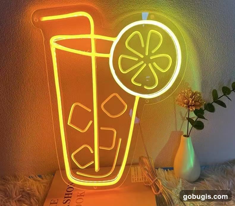 Neon Drink Sign