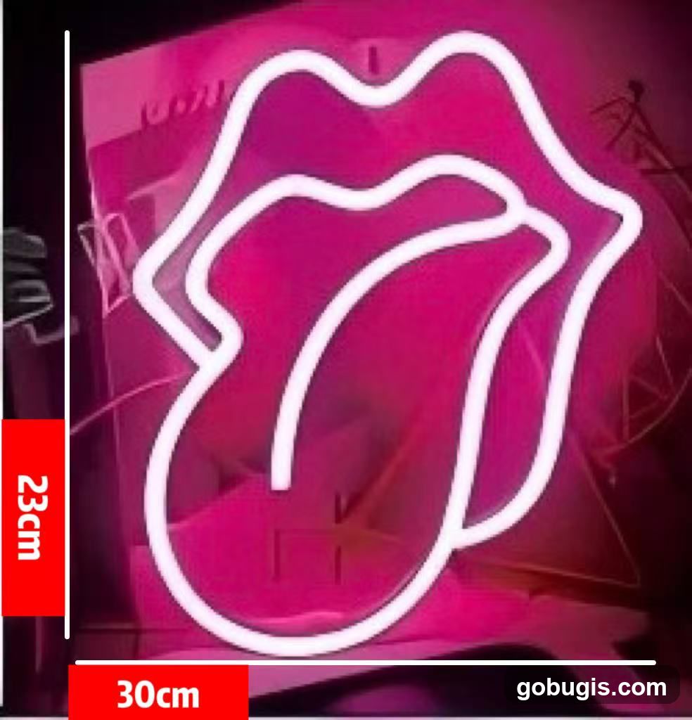 Rolling Stones Neon Sign