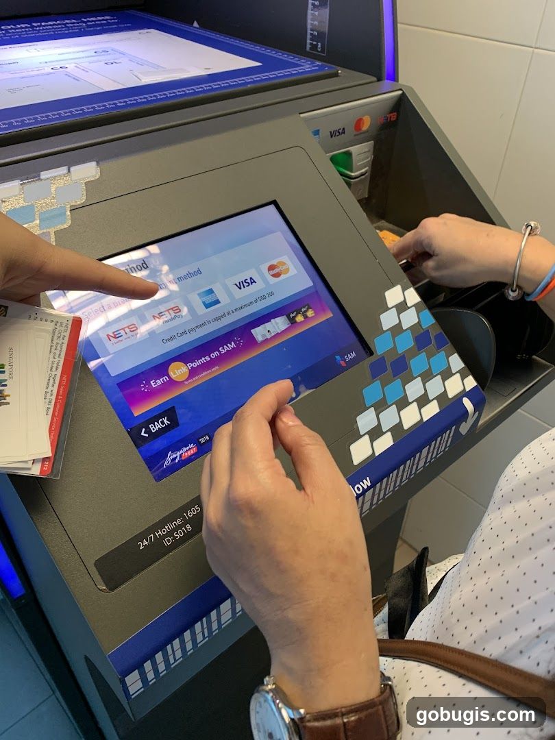 Self-service kiosk