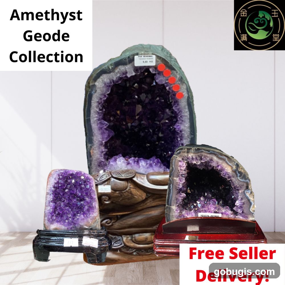 Amethyst Geode Collection