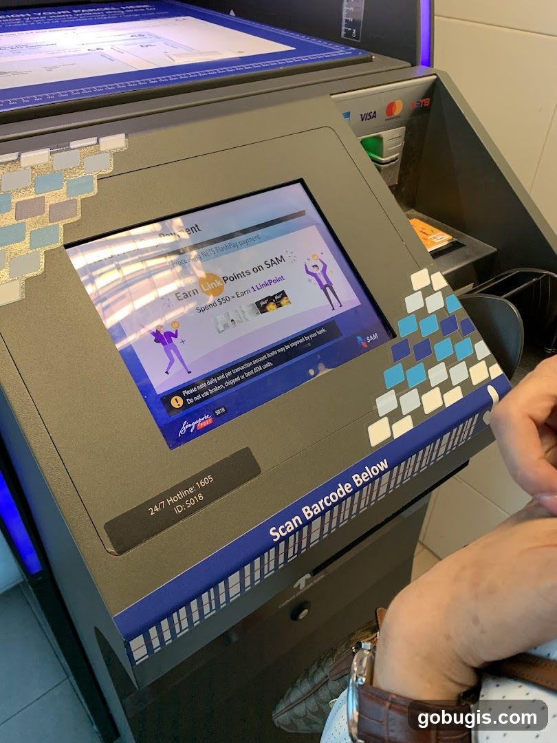 ATM Machine Screen