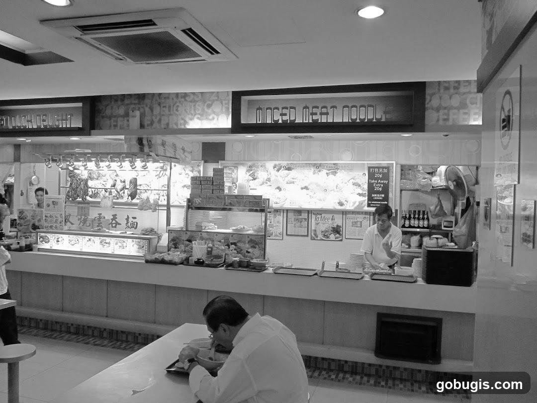 Food Stall Interior