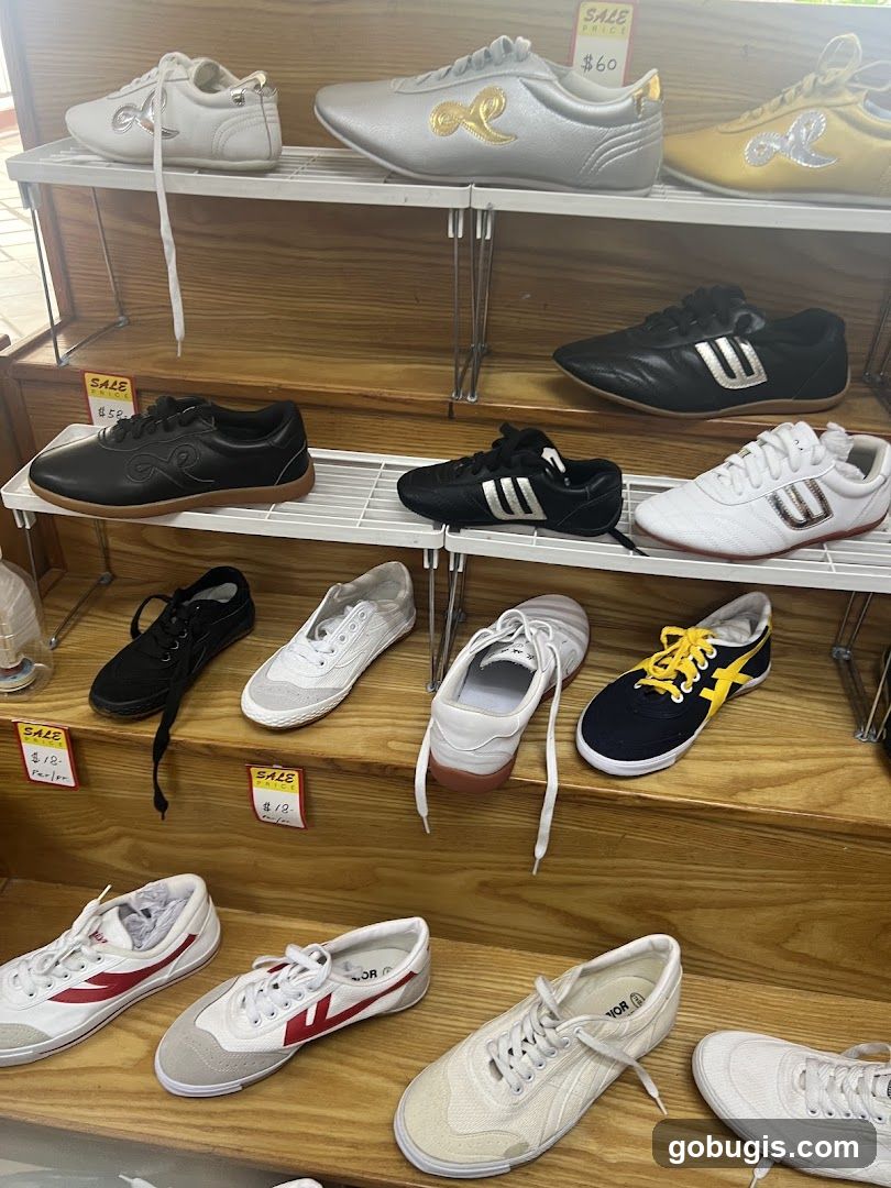 Shoes on Display