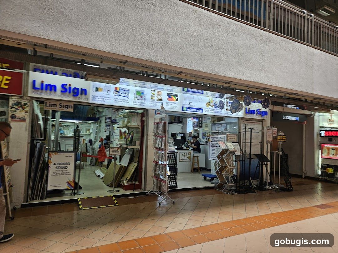 Lim Sign Storefront